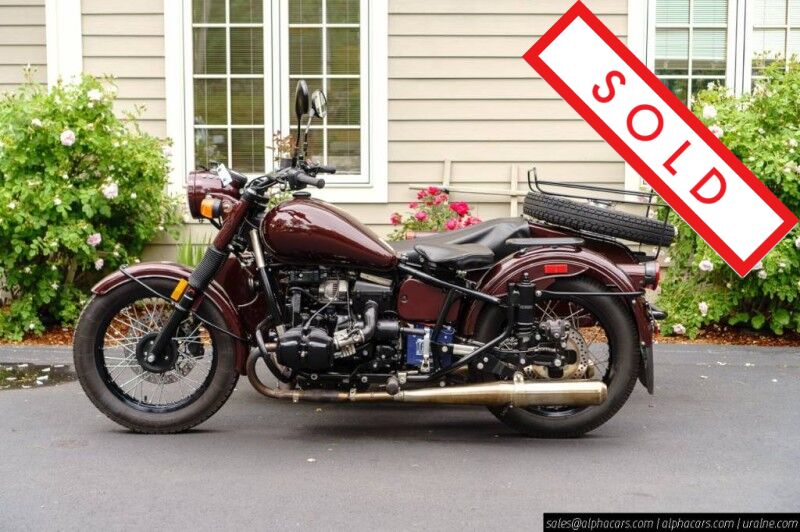 2015 Ural M70 Burgundy Custom Boston MA