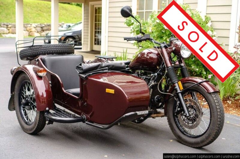 2015 Ural M70 Burgundy Custom Boston MA