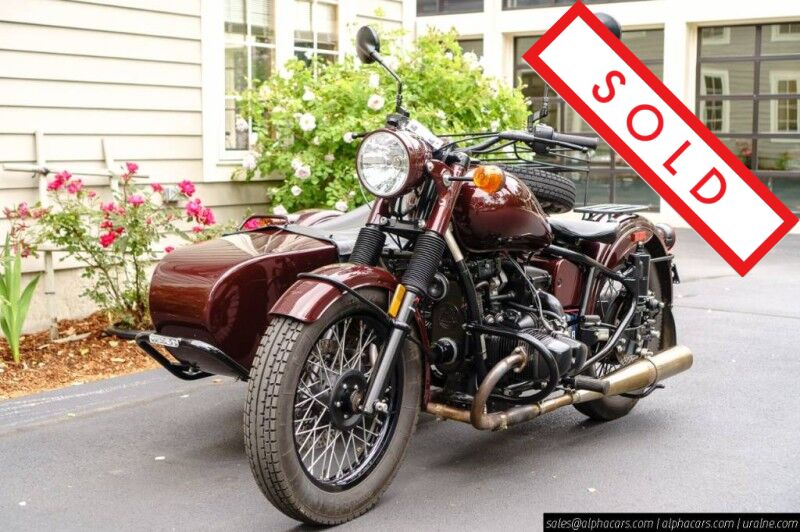 2015 Ural M70 Burgundy Custom Boston MA