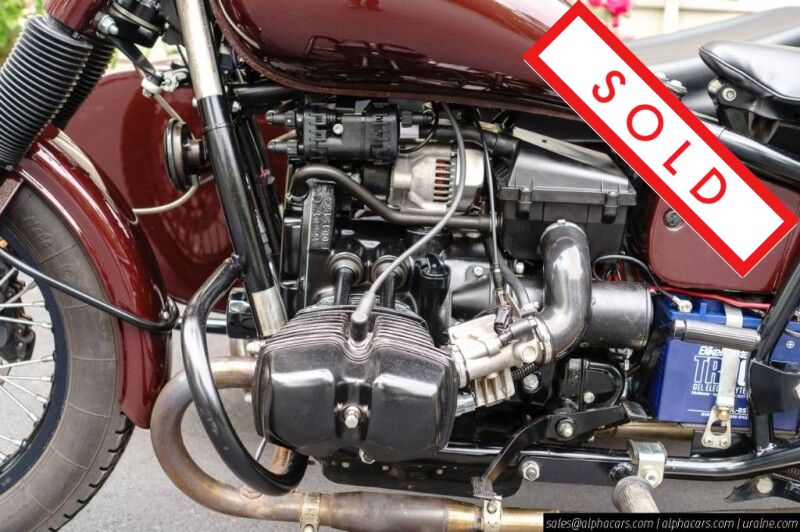 2015 Ural M70 Burgundy Custom Boston MA