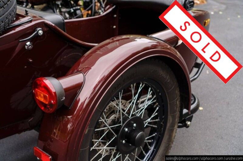2015 Ural M70 Burgundy Custom Boston MA