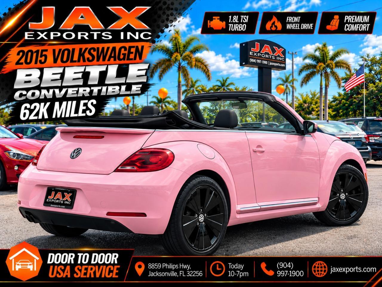 2015 Volkswagen Beetle Convertible 2dr Auto 1.8T PZEV Jacksonville FL