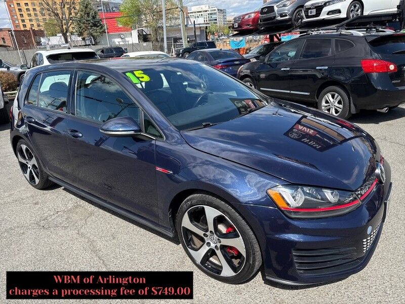 2015 Volkswagen Golf GTI 2.0T Autobahn 4-Door FWD Arlington VA