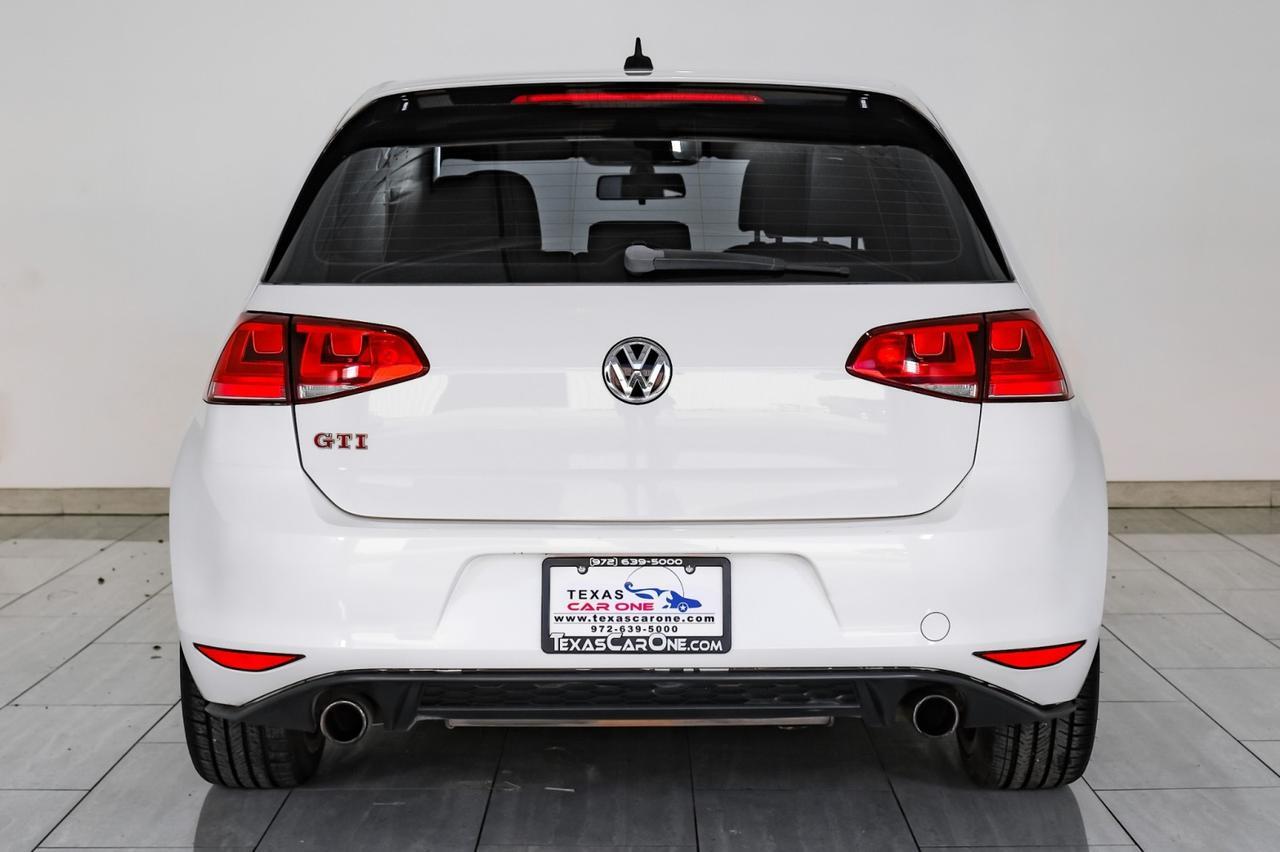 2015 Volkswagen Golf GTI SE w/Performance Pkg Carrollton TX