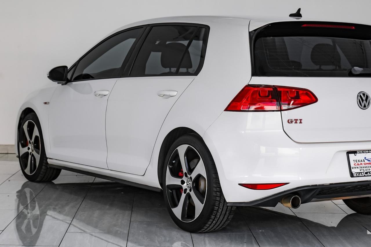 2015 Volkswagen Golf GTI SE w/Performance Pkg Carrollton TX