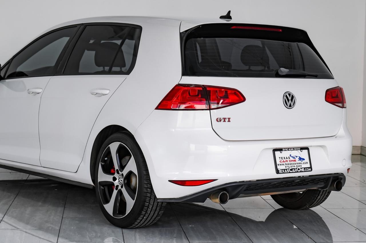 2015 Volkswagen Golf GTI SE w/Performance Pkg Carrollton TX