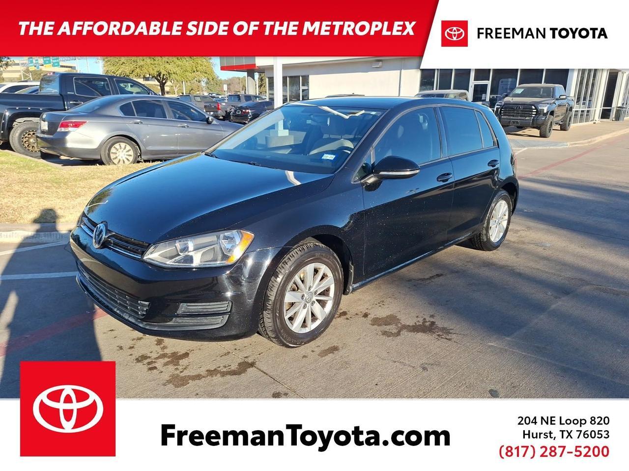 2015 Volkswagen Golf TSI S 4-Door Hurst TX