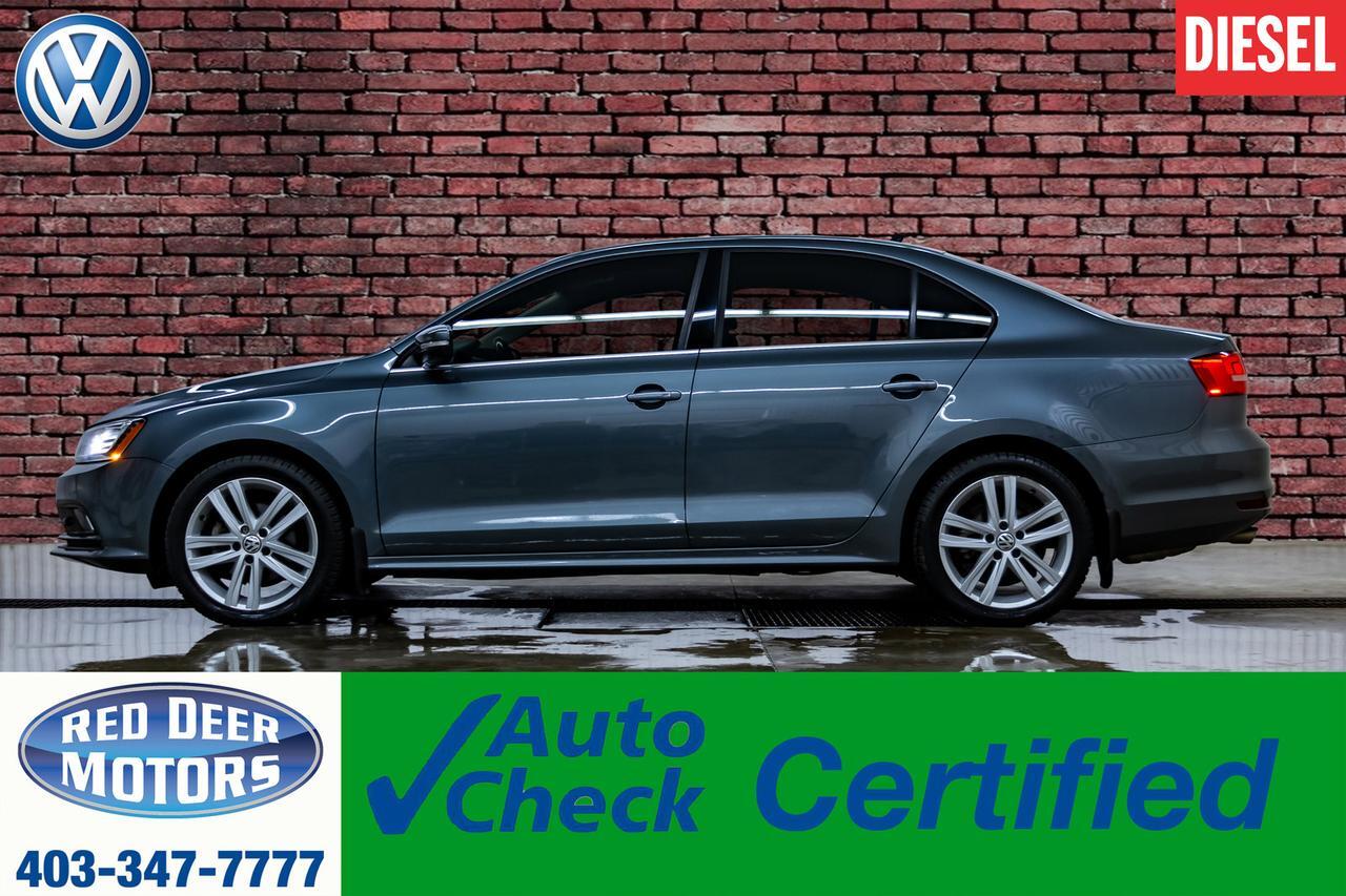 2015 Volkswagen Jetta Highline Diesel Leather Roof Nav