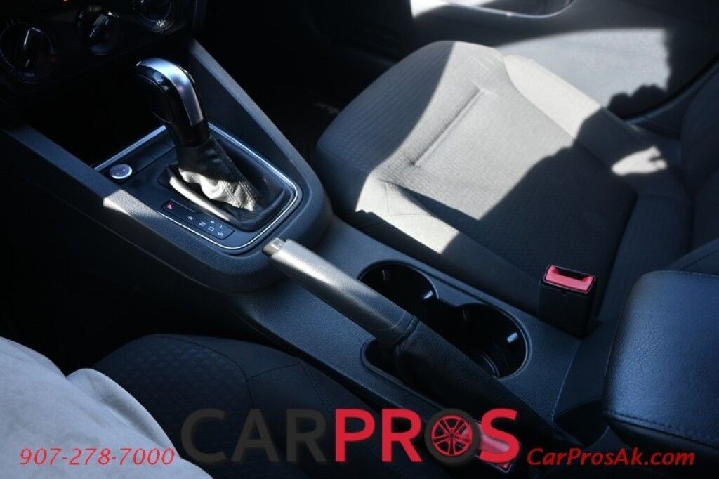 2015 Volkswagen Jetta S - 2.0L 4-Cyl - Automatic - Premium Cloth Seats - Power Locks, Windows & Mirrors - Cruise Control - Back Up Camera - Bluetooth - Aux & USB Input - Air Conditioning - Keyless Entry & Start - 34 MPG Anchorage AK
