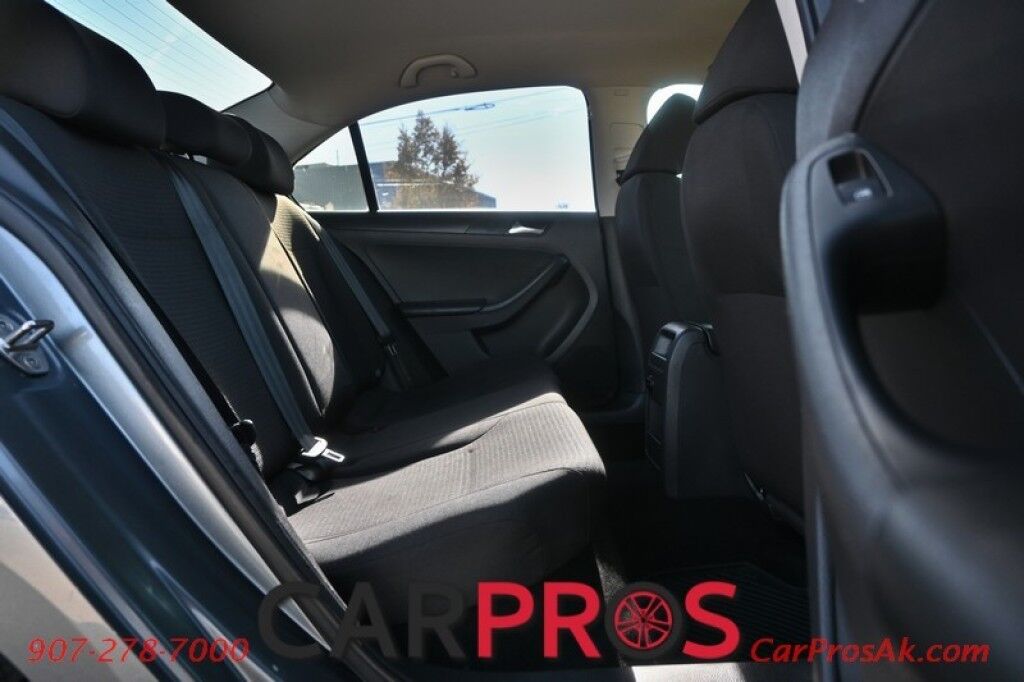 2015 Volkswagen Jetta S - 2.0L 4-Cyl - Automatic - Premium Cloth Seats - Power Locks, Windows & Mirrors - Cruise Control - Back Up Camera - Bluetooth - Aux & USB Input - Air Conditioning - Keyless Entry & Start - 34 MPG Anchorage AK