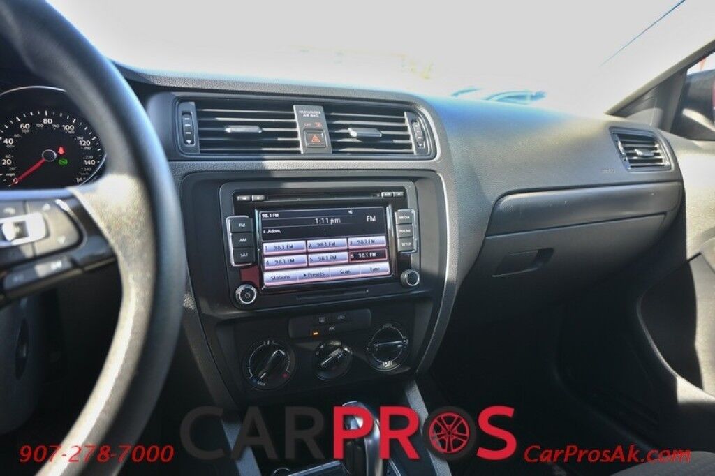 2015 Volkswagen Jetta S - 2.0L 4-Cyl - Automatic - Premium Cloth Seats - Power Locks, Windows & Mirrors - Cruise Control - Back Up Camera - Bluetooth - Aux & USB Input - Air Conditioning - Keyless Entry & Start - 34 MPG Anchorage AK