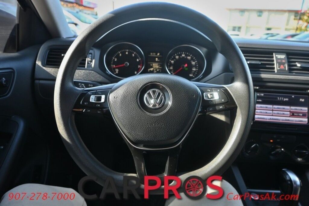 2015 Volkswagen Jetta S - 2.0L 4-Cyl - Automatic - Premium Cloth Seats - Power Locks, Windows & Mirrors - Cruise Control - Back Up Camera - Bluetooth - Aux & USB Input - Air Conditioning - Keyless Entry & Start - 34 MPG Anchorage AK
