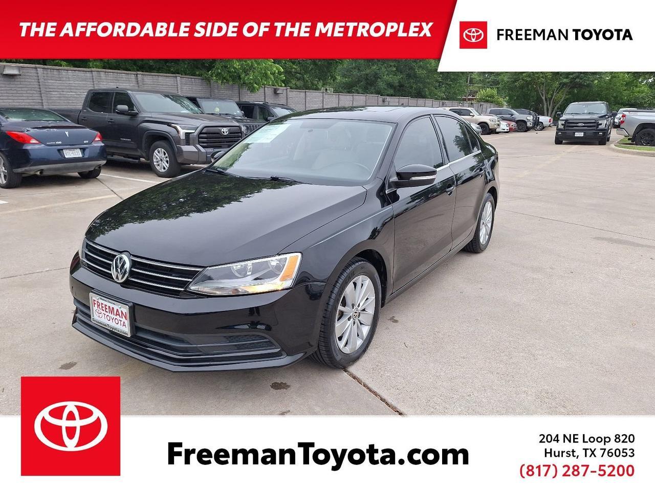 2015 Volkswagen Jetta Sedan 1.8T SE Hurst TX