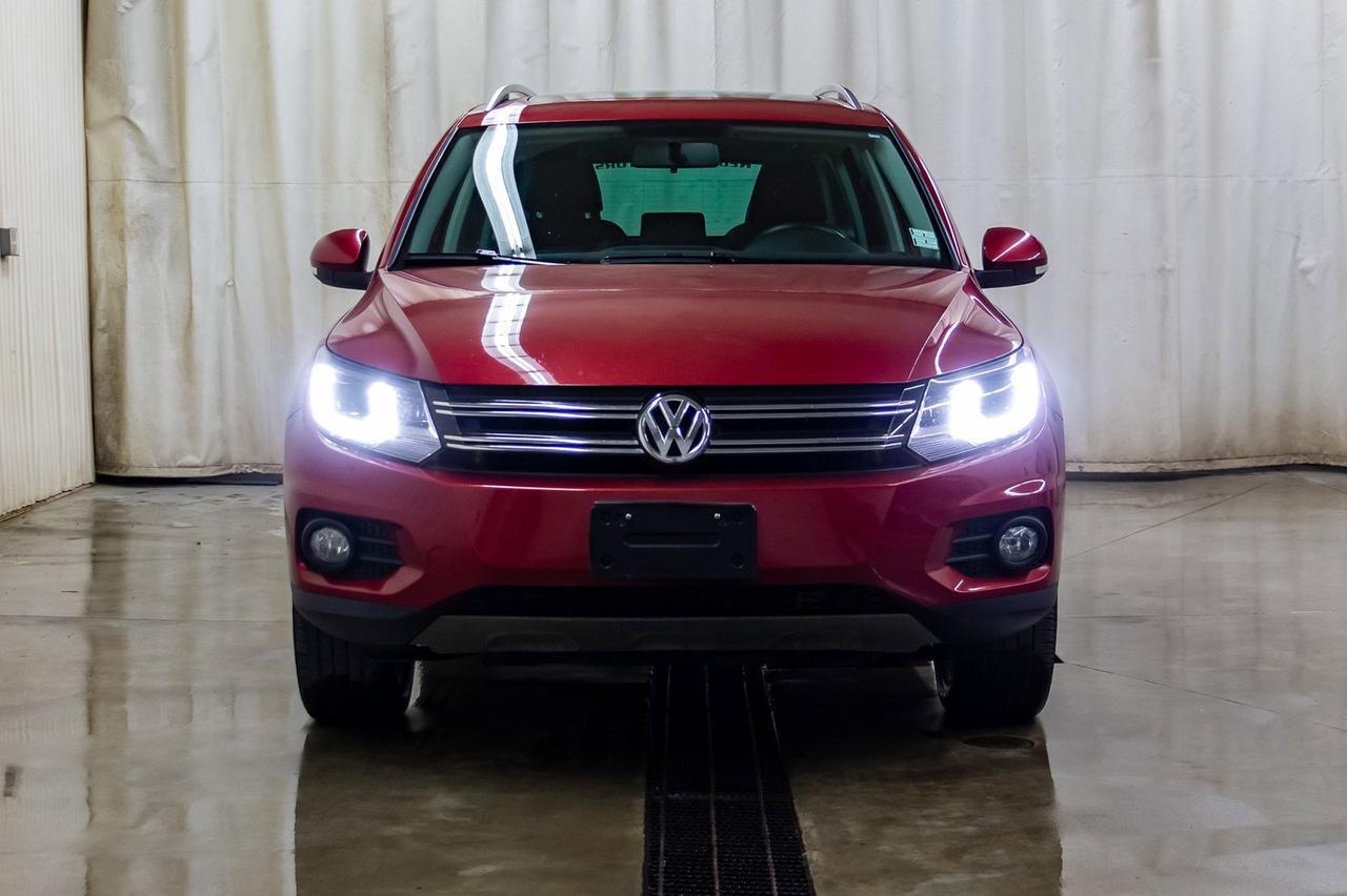 2015 Volkswagen Tiguan 4Motion Comfortline Leather Roof BCam Red Deer AB