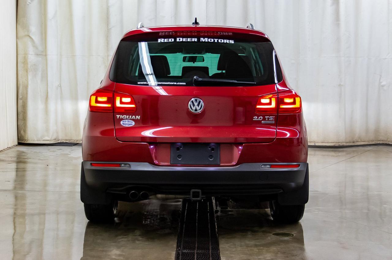 2015 Volkswagen Tiguan 4Motion Comfortline Leather Roof BCam Red Deer AB