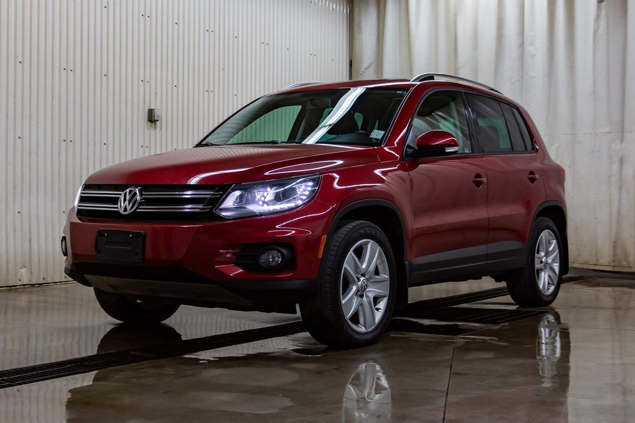 2015 Volkswagen Tiguan 4Motion Comfortline Leather Roof BCam Red Deer AB