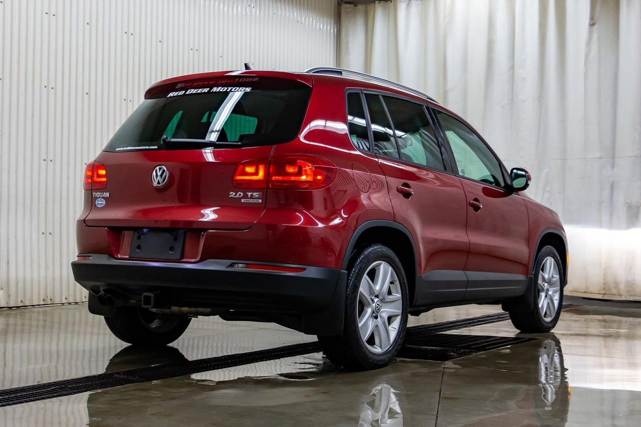 2015 Volkswagen Tiguan 4Motion Comfortline Leather Roof BCam Red Deer AB
