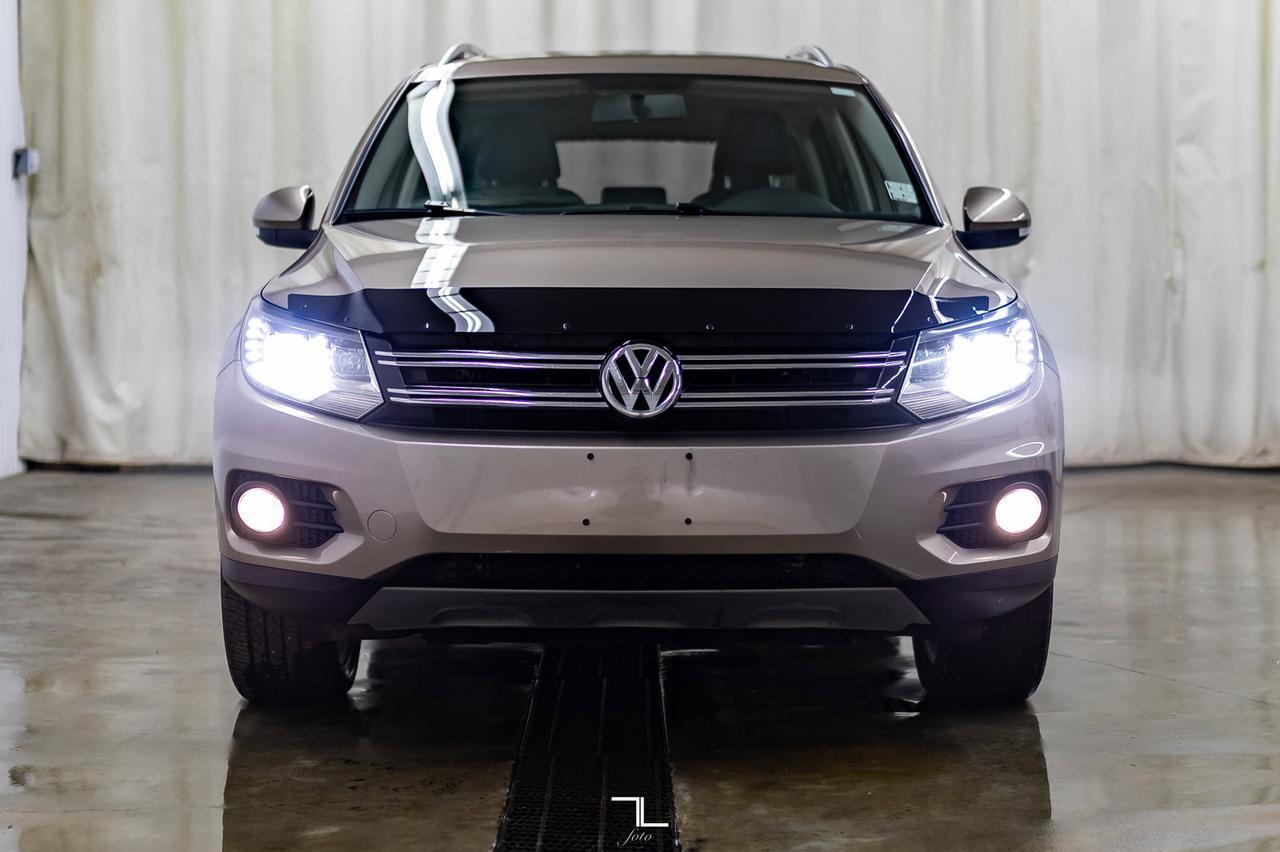 2015 Volkswagen Tiguan 4Motion Highline Leather Roof BCam Red Deer AB