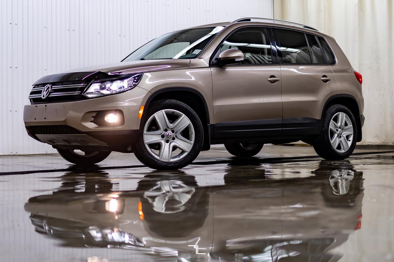 2015 Volkswagen Tiguan 4Motion Highline Leather Roof BCam Red Deer AB