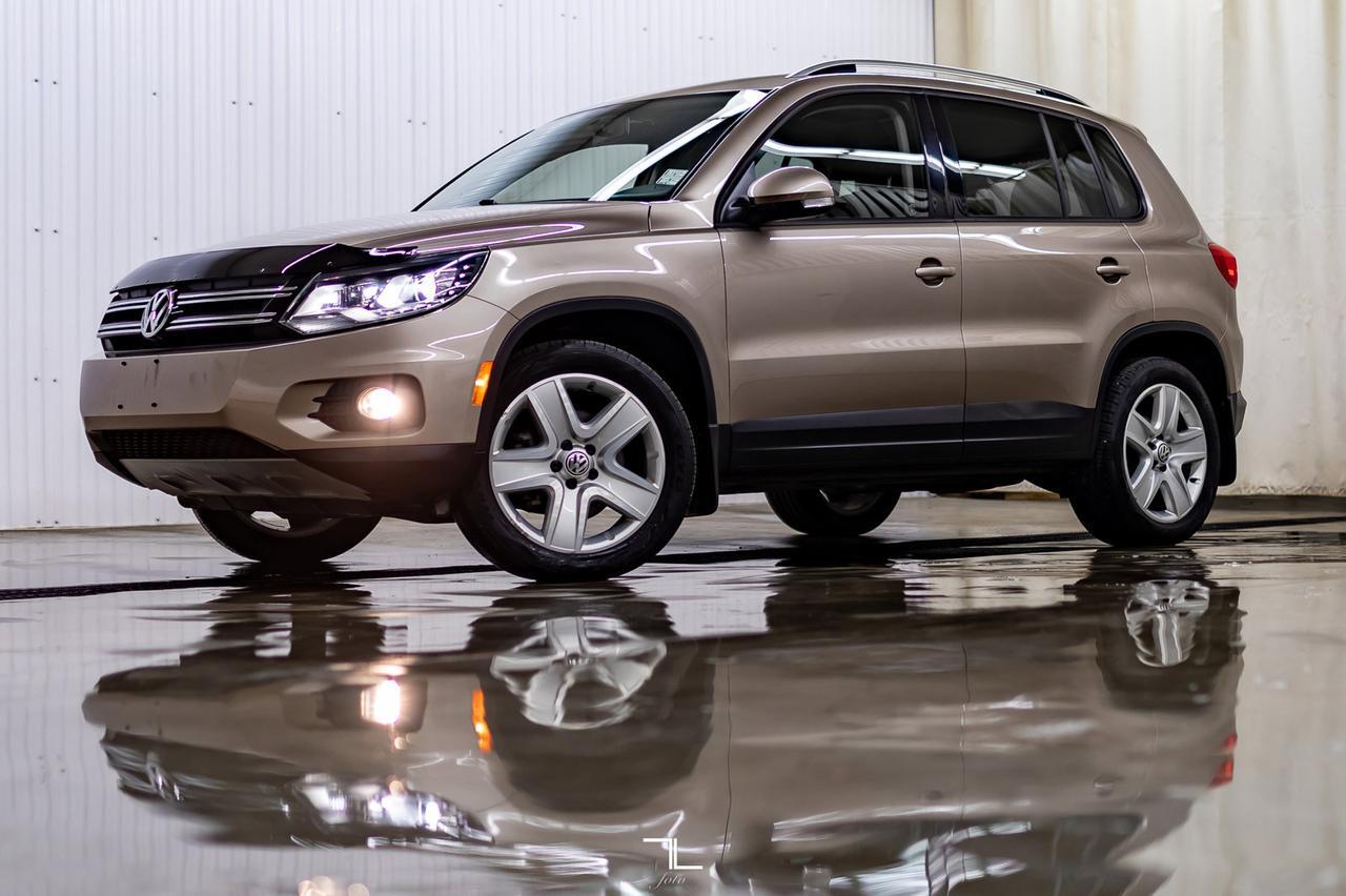 2015 Volkswagen Tiguan 4Motion Highline Leather Roof BCam Red Deer AB