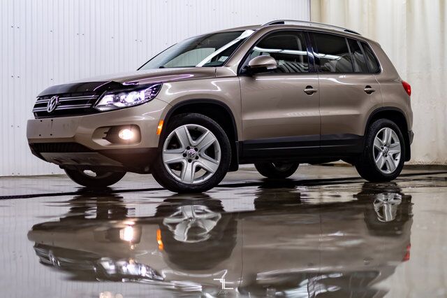 2015 Volkswagen Tiguan 4Motion Highline Leather Roof BCam Red Deer AB