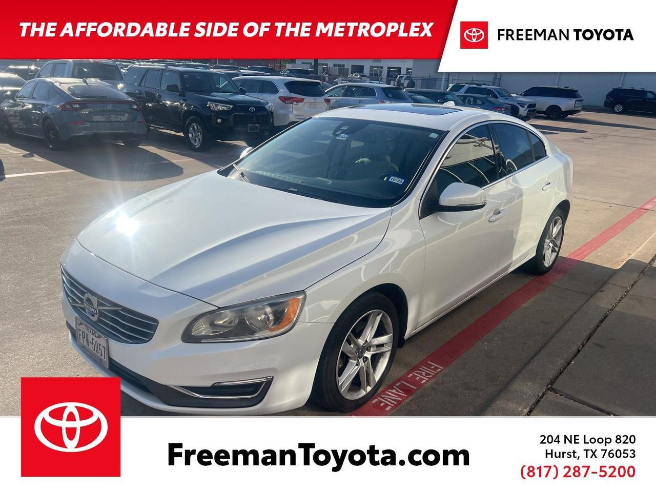 2015 Volvo S60 T5 Drive-E Premier Plus Hurst TX