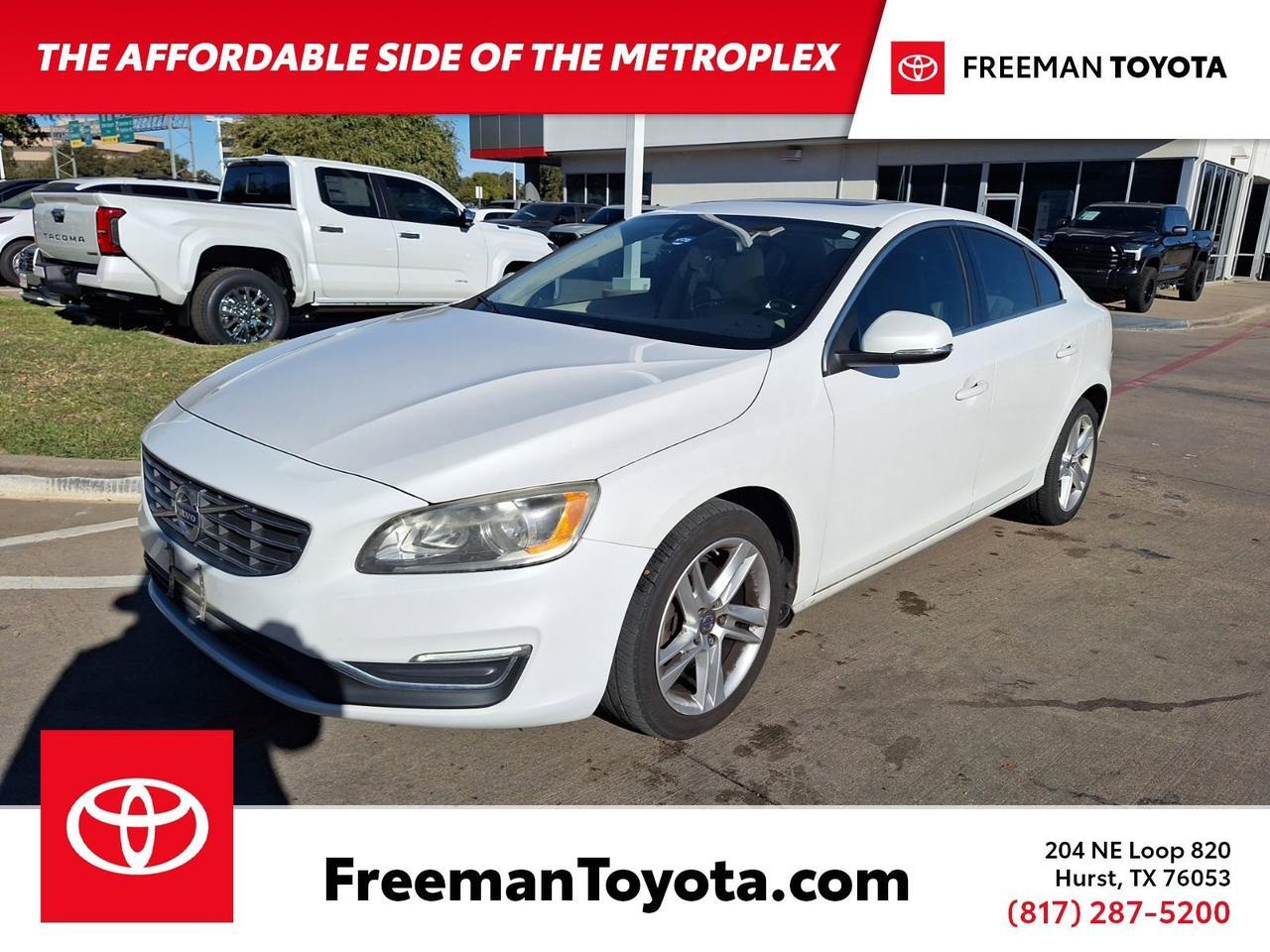 2015 Volvo S60 T5 Drive-E Premier Plus Hurst TX