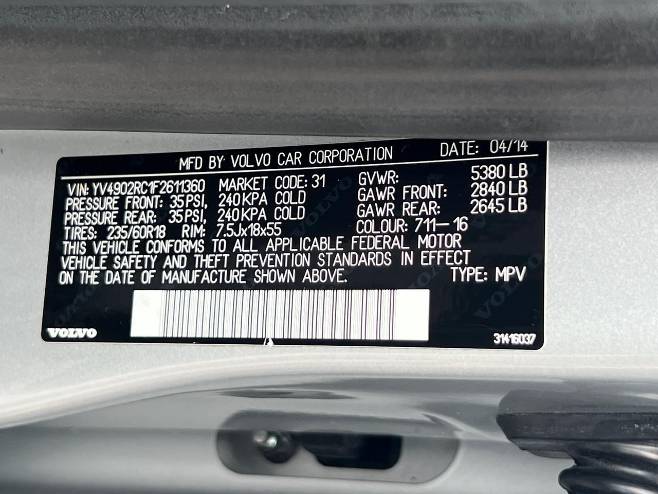 2015 Volvo XC60 T6 Premier Plus Hagerstown MD