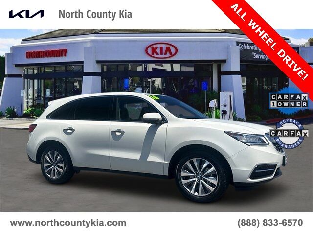 2016 Acura MDX 3.5L San Diego County CA