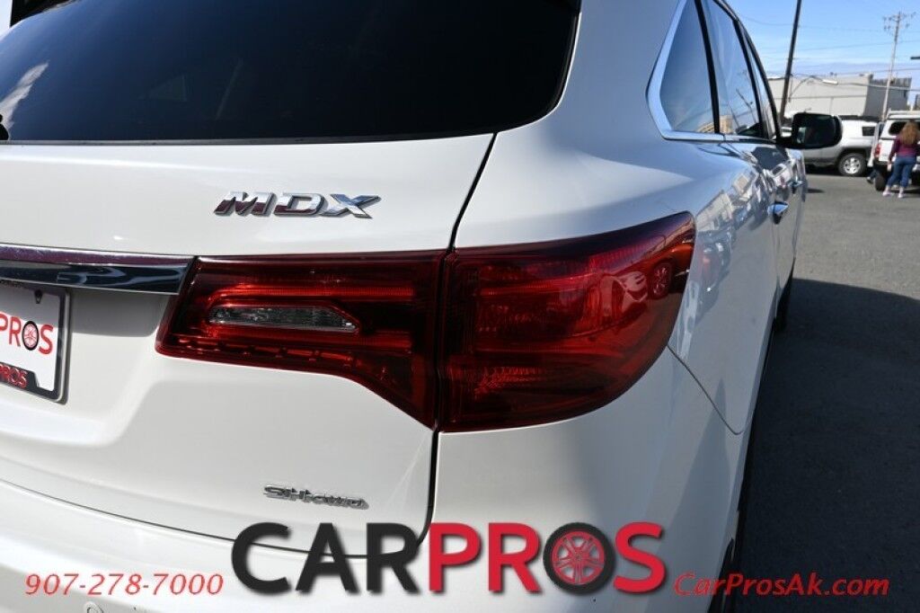 2016 Acura MDX SH-AWD - Advance & Watch Pkg - Remote Start - Heated & Cooled Power Seats - 2nd Row Heated Seats - Bluetooth - NAV - Backup Camera - Sunroof - 3rd Row - Seats 7 - Lane Keep Assist - Adaptive Cruise Control - Tow Pkg - 1 Owner Anchorage AK