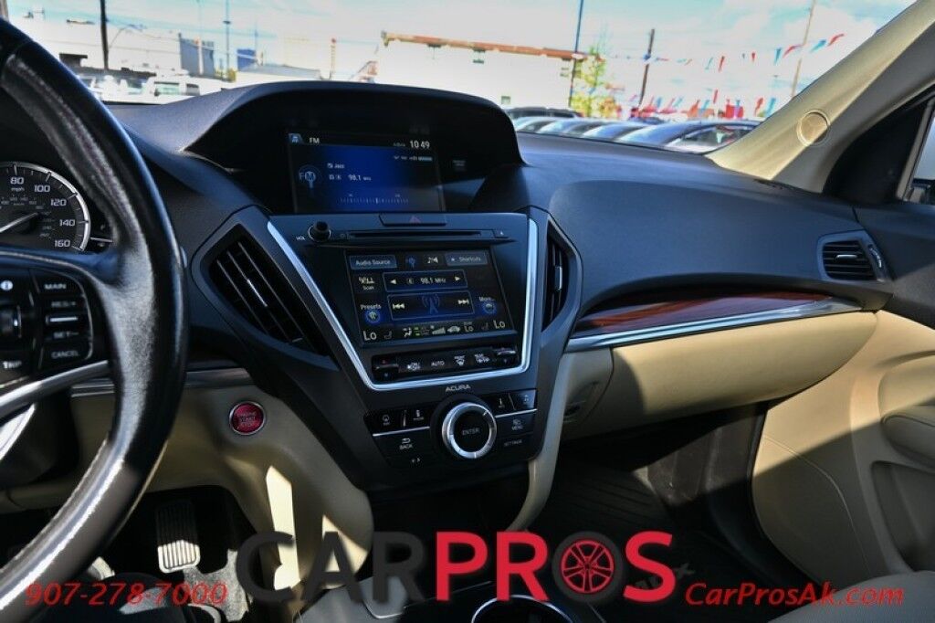 2016 Acura MDX SH-AWD - Advance & Watch Pkg - Remote Start - Heated & Cooled Power Seats - 2nd Row Heated Seats - Bluetooth - NAV - Backup Camera - Sunroof - 3rd Row - Seats 7 - Lane Keep Assist - Adaptive Cruise Control - Tow Pkg - 1 Owner Anchorage AK