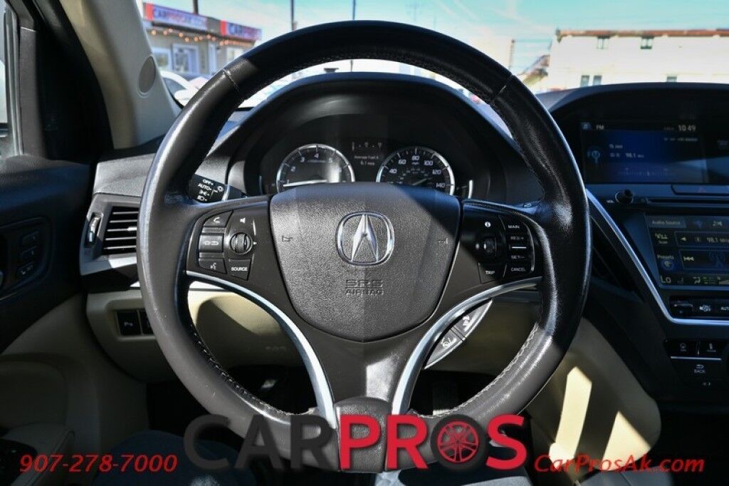 2016 Acura MDX SH-AWD - Advance & Watch Pkg - Remote Start - Heated & Cooled Power Seats - 2nd Row Heated Seats - Bluetooth - NAV - Backup Camera - Sunroof - 3rd Row - Seats 7 - Lane Keep Assist - Adaptive Cruise Control - Tow Pkg - 1 Owner Anchorage AK