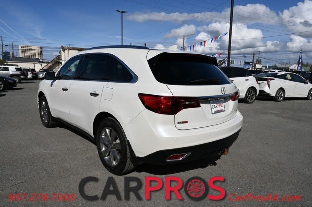 2016 Acura MDX SH-AWD - Advance & Watch Pkg - Remote Start - Heated & Cooled Power Seats - 2nd Row Heated Seats - Bluetooth - NAV - Backup Camera - Sunroof - 3rd Row - Seats 7 - Lane Keep Assist - Adaptive Cruise Control - Tow Pkg - 1 Owner Anchorage AK