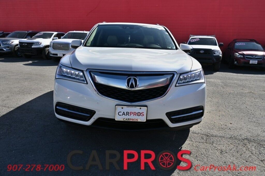 2016 Acura MDX SH-AWD - Advance & Watch Pkg - Remote Start - Heated & Cooled Power Seats - 2nd Row Heated Seats - Bluetooth - NAV - Backup Camera - Sunroof - 3rd Row - Seats 7 - Lane Keep Assist - Adaptive Cruise Control - Tow Pkg - 1 Owner Anchorage AK