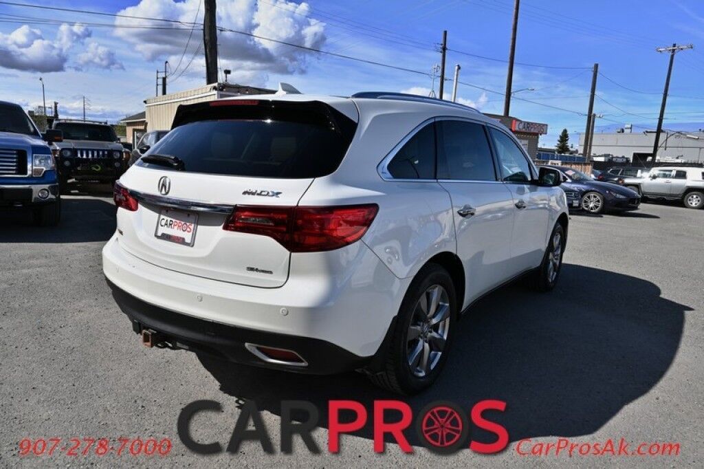 2016 Acura MDX SH-AWD - Advance & Watch Pkg - Remote Start - Heated & Cooled Power Seats - 2nd Row Heated Seats - Bluetooth - NAV - Backup Camera - Sunroof - 3rd Row - Seats 7 - Lane Keep Assist - Adaptive Cruise Control - Tow Pkg - 1 Owner Anchorage AK