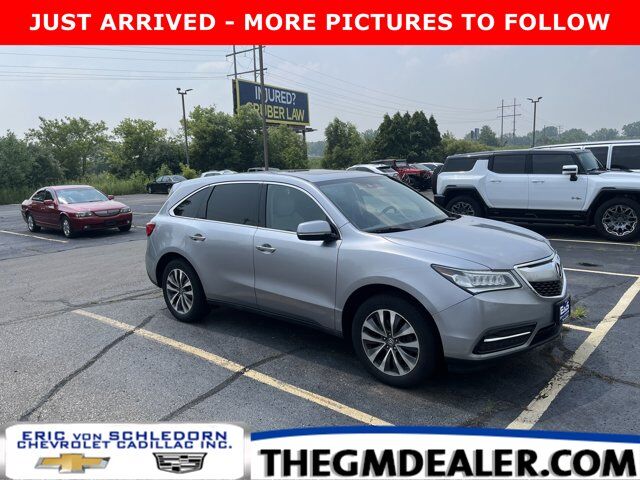 2016 Acura MDX SH-AWD TechPkg w/Sunroof Nav HeatedSeats Milwaukee WI