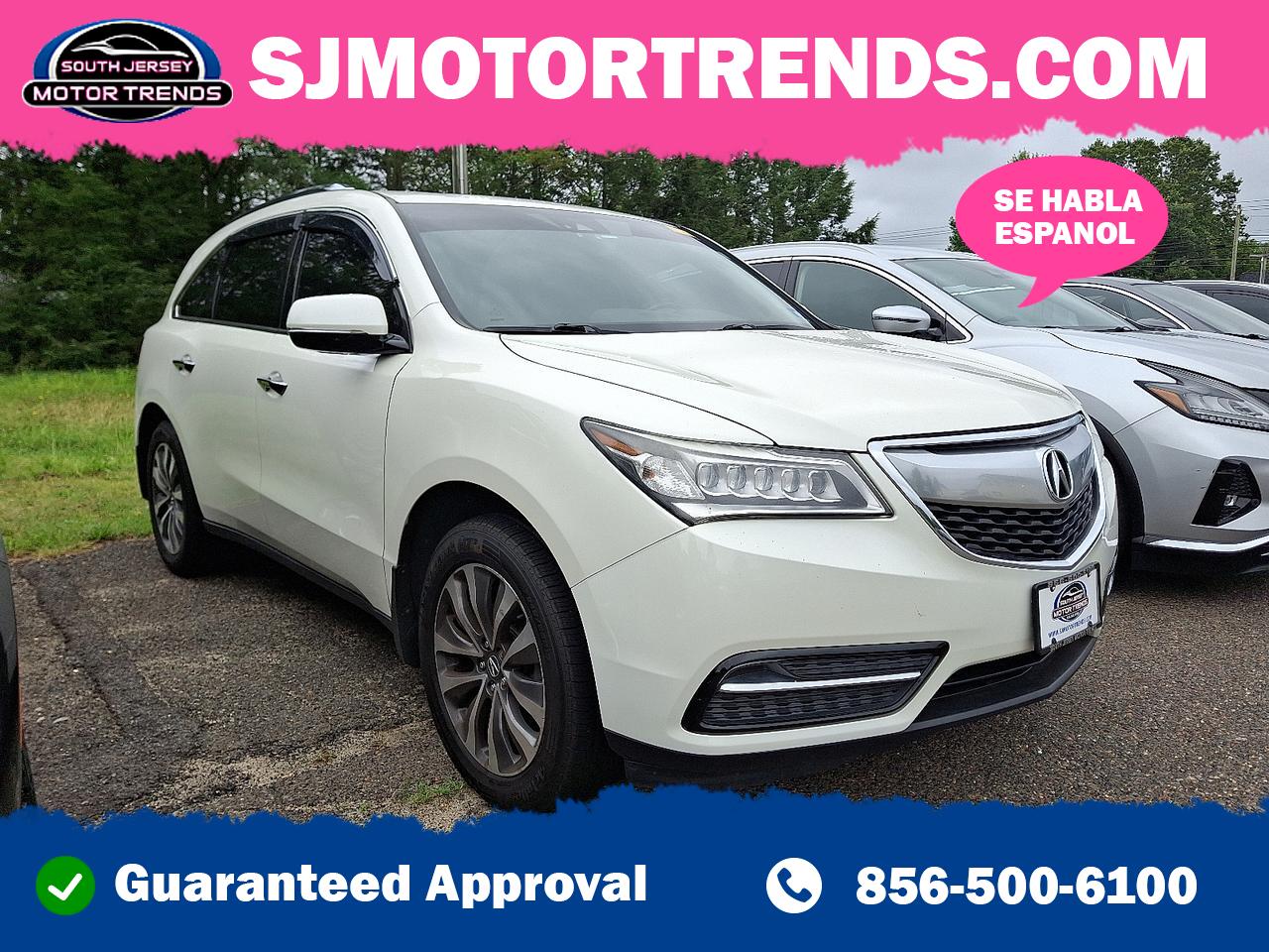 2016 Acura MDX Technology Package Vineland NJ