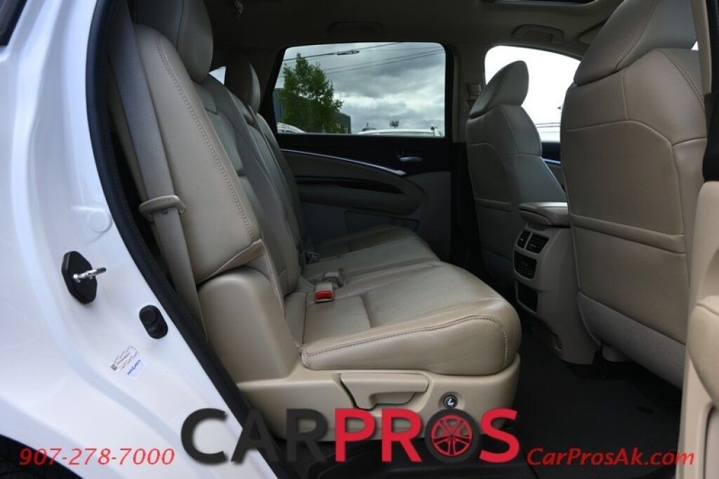 2016 Acura MDX Technology Pkg - AWD - Power & Heated Leather Seats - Sunroof - Adaptive Cruise Control - Lane Departure & Blind Spot Alert - Back Up Camera - 3rd Row - Seats 7 - Power Liftgate - Keyless Entry & Start - Aluminum Wheels Anchorage AK