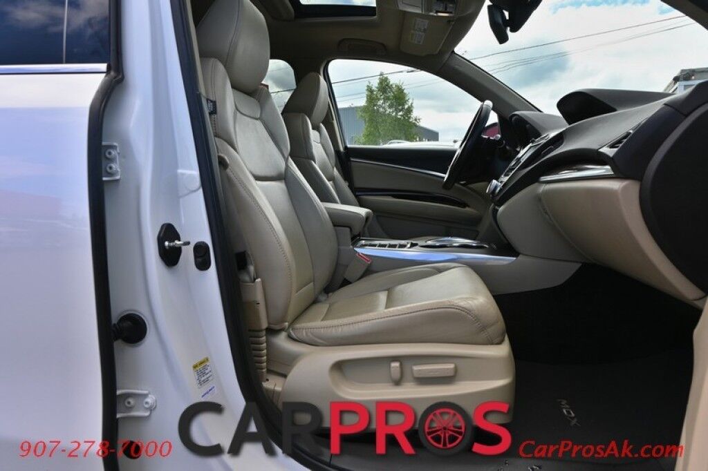 2016 Acura MDX Technology Pkg - AWD - Power & Heated Leather Seats - Sunroof - Adaptive Cruise Control - Lane Departure & Blind Spot Alert - Back Up Camera - 3rd Row - Seats 7 - Power Liftgate - Keyless Entry & Start - Aluminum Wheels Anchorage AK