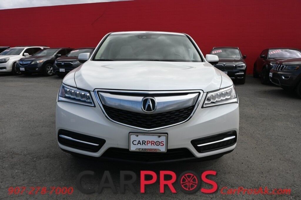2016 Acura MDX Technology Pkg - AWD - Power & Heated Leather Seats - Sunroof - Adaptive Cruise Control - Lane Departure & Blind Spot Alert - Back Up Camera - 3rd Row - Seats 7 - Power Liftgate - Keyless Entry & Start - Aluminum Wheels