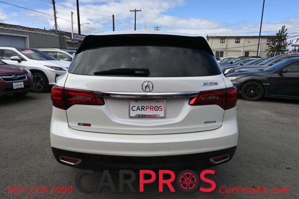 2016 Acura MDX Technology Pkg - AWD - Power & Heated Leather Seats - Sunroof - Adaptive Cruise Control - Lane Departure & Blind Spot Alert - Back Up Camera - 3rd Row - Seats 7 - Power Liftgate - Keyless Entry & Start - Aluminum Wheels Anchorage AK