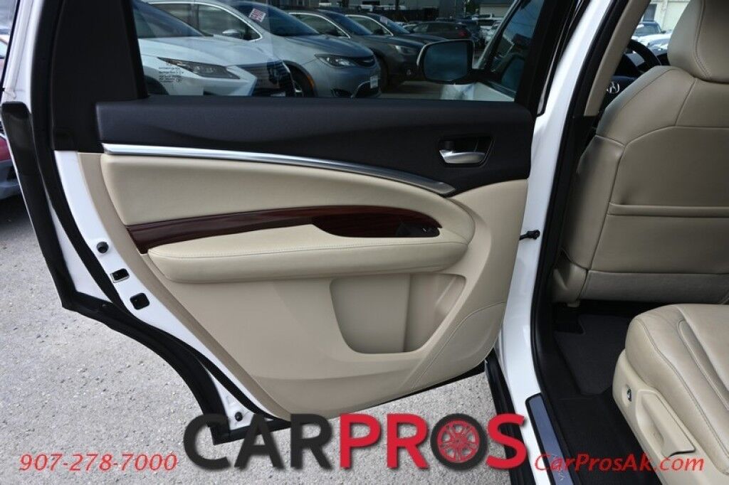 2016 Acura MDX Technology Pkg - AWD - Power & Heated Leather Seats - Sunroof - Adaptive Cruise Control - Lane Departure & Blind Spot Alert - Back Up Camera - 3rd Row - Seats 7 - Power Liftgate - Keyless Entry & Start - Aluminum Wheels Anchorage AK