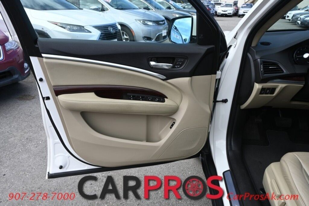 2016 Acura MDX Technology Pkg - AWD - Power & Heated Leather Seats - Sunroof - Adaptive Cruise Control - Lane Departure & Blind Spot Alert - Back Up Camera - 3rd Row - Seats 7 - Power Liftgate - Keyless Entry & Start - Aluminum Wheels Anchorage AK