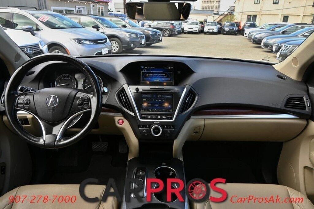 2016 Acura MDX Technology Pkg - AWD - Power & Heated Leather Seats - Sunroof - Adaptive Cruise Control - Lane Departure & Blind Spot Alert - Back Up Camera - 3rd Row - Seats 7 - Power Liftgate - Keyless Entry & Start - Aluminum Wheels Anchorage AK