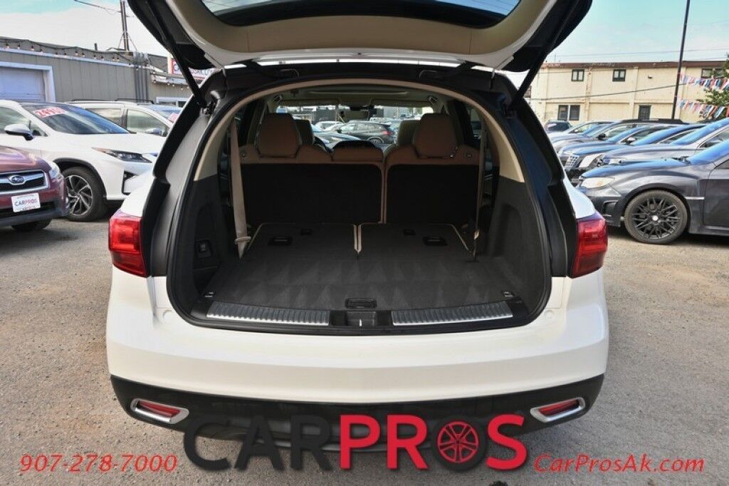 2016 Acura MDX Technology Pkg - AWD - Power & Heated Leather Seats - Sunroof - Adaptive Cruise Control - Lane Departure & Blind Spot Alert - Back Up Camera - 3rd Row - Seats 7 - Power Liftgate - Keyless Entry & Start - Aluminum Wheels Anchorage AK