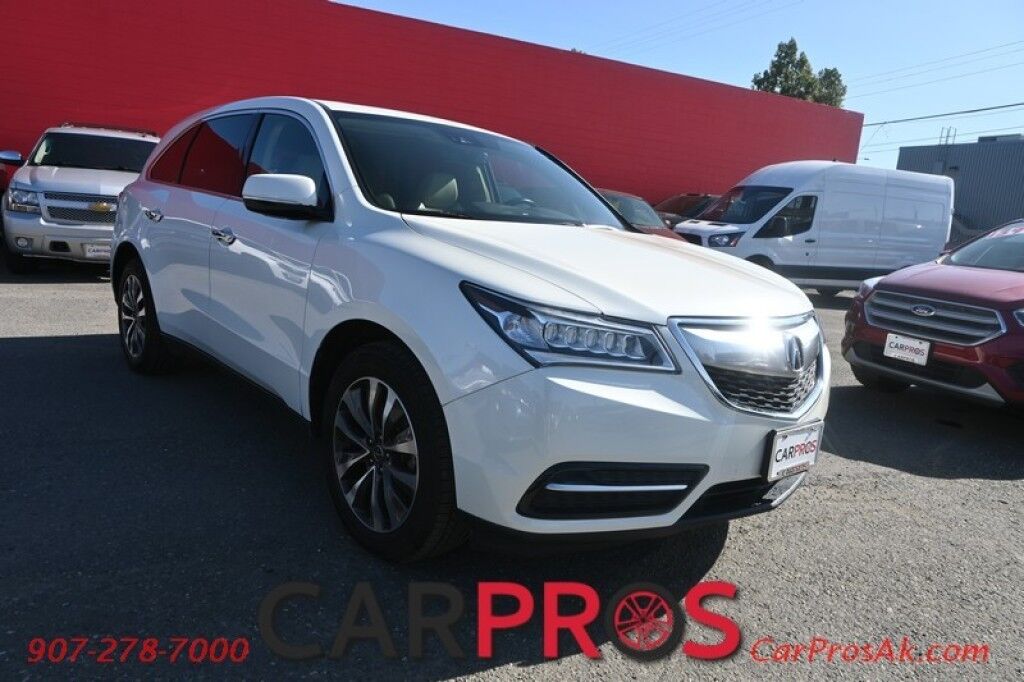 2016 Acura MDX Technology Pkg - AWD - Power & Heated Leather Seats - Sunroof - Anchorage AK