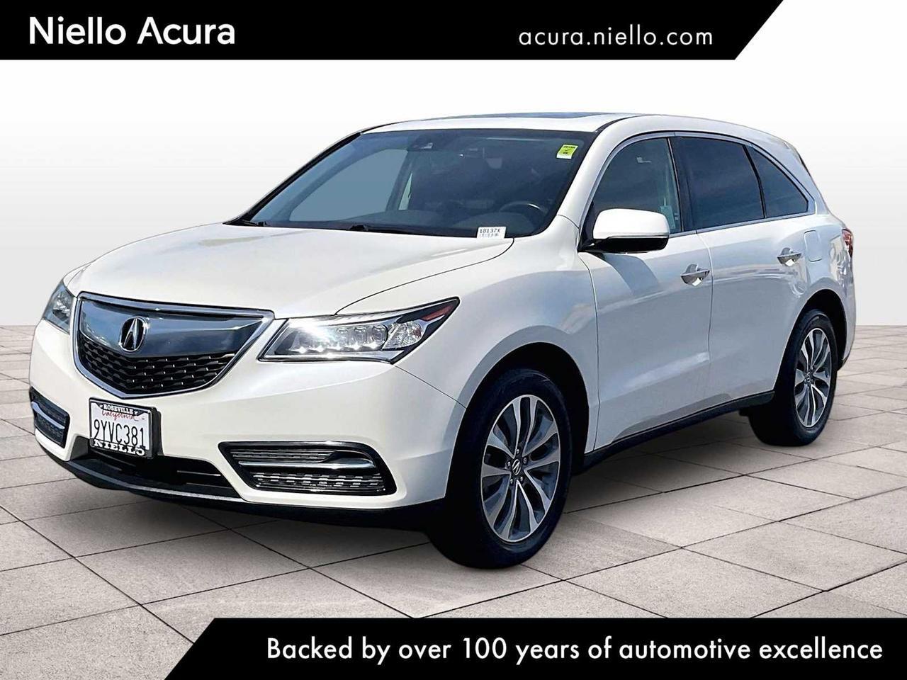 2016 Acura MDX w/Tech/AcuraWatch Plus