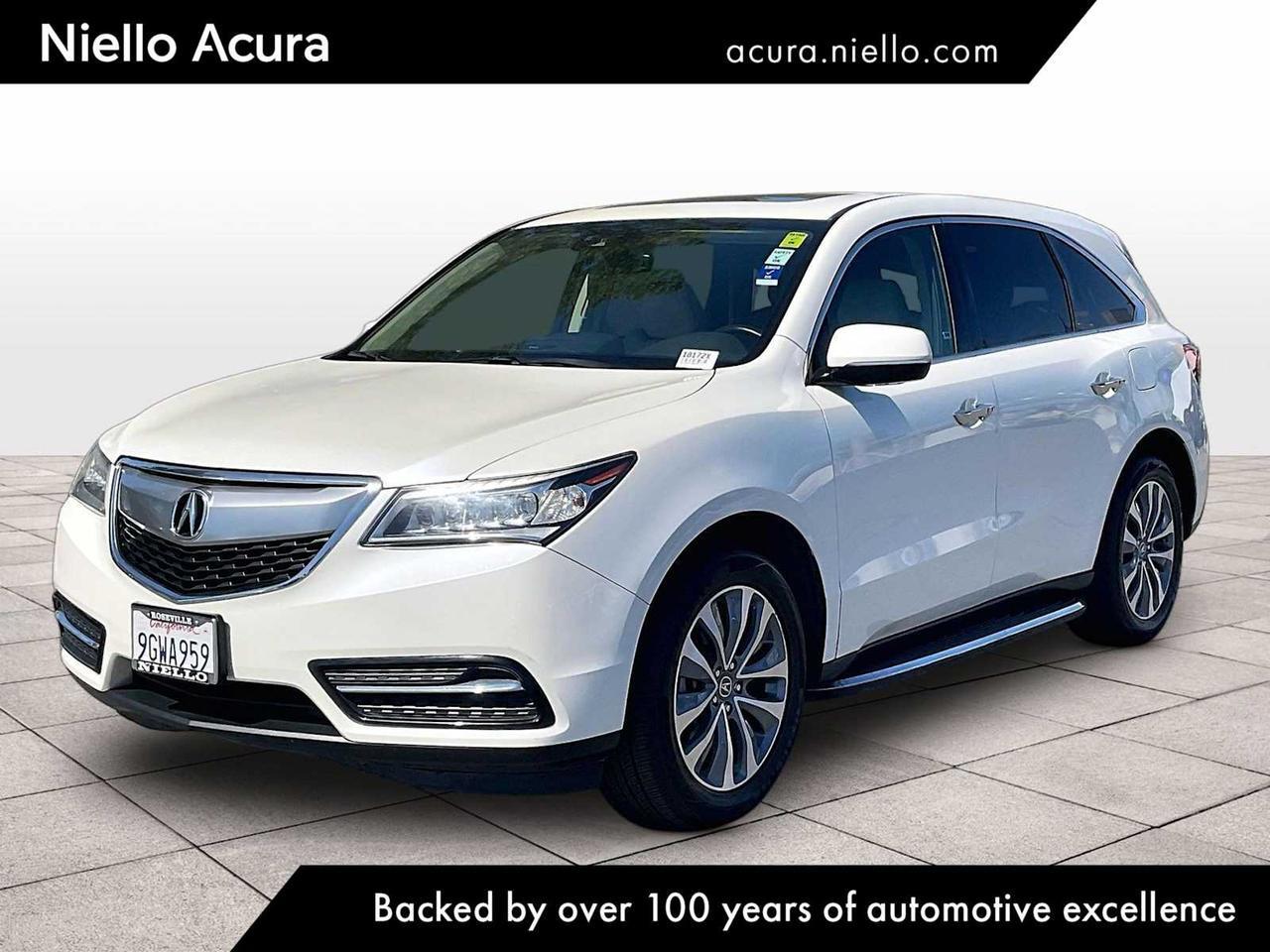 2016 Acura MDX w/Tech/AcuraWatch Plus