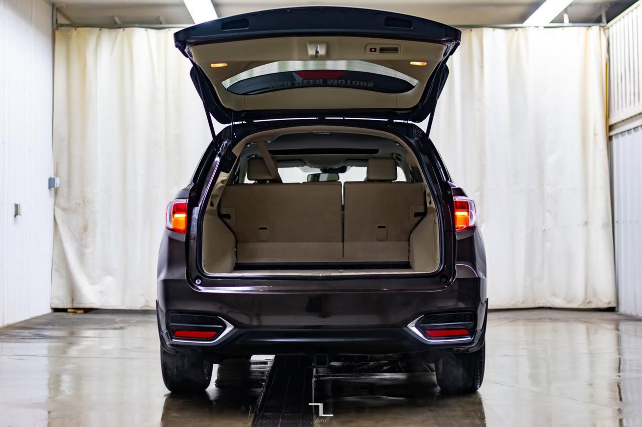 2016 Acura RDX AWD Tech Pkg Leather Roof Nav BCam Red Deer AB