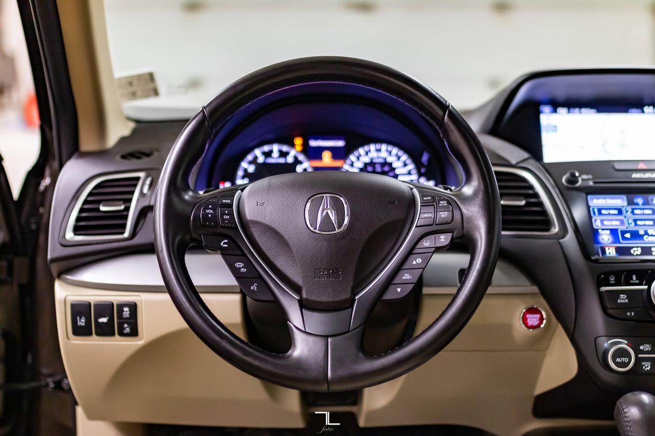 2016 Acura RDX AWD Tech Pkg Leather Roof Nav BCam Red Deer AB